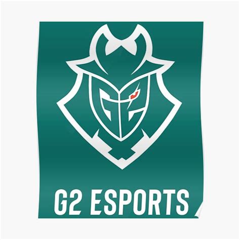 "G2 Esports Team Logo Black Edition " Poster for Sale by pUMBLEc | Redbubble