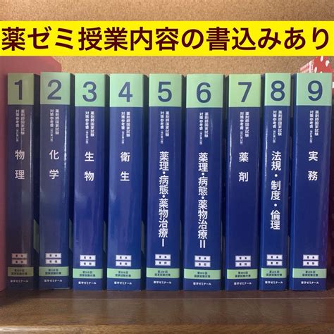 薬学108回薬剤師国家試験対策 青本青問全巻セット 健康医学