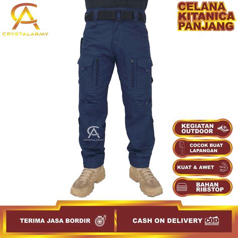 Jual Celana Tactical Kitanica Celana Pdl Panjang Cargo Taktikal