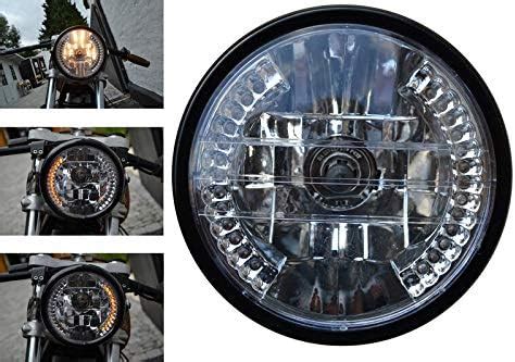 Amazon Alchemy Parts Motorcycle LED Headlight With Built In Turn