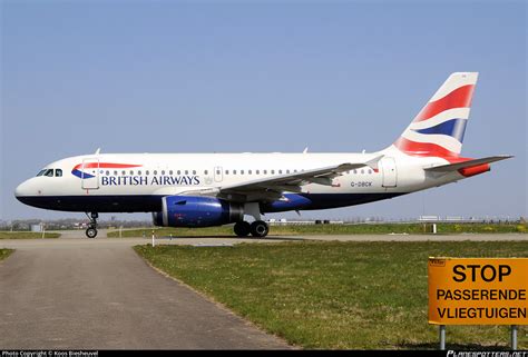 G DBCK British Airways Airbus A319 131 Photo By Koos Biesheuvel ID