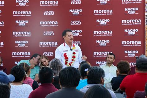 Nacho Mier Llamado A La Democracia Y Logros En Ajalpan Puebla