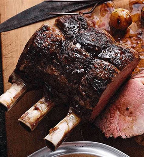 Beef Prime Rib Roast Bone In High Choice Angus