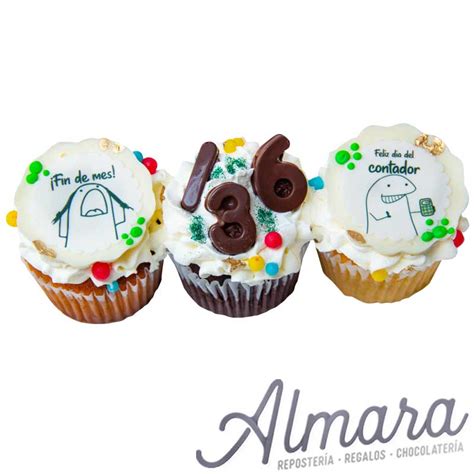 Cupcakes Contador Almara Reposteria Regalos Chocolateria