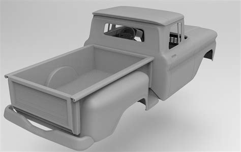 Stl File Chevrolet C10 Stl Model 313 Mm Wheelbase 🚙 ・design To Download And 3d Print・cults