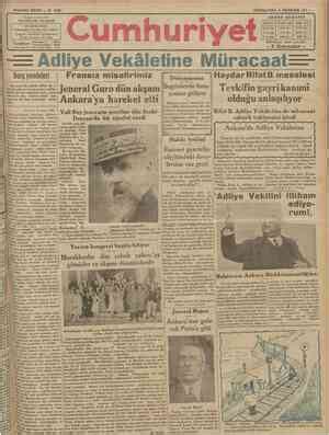 Cumhuriyet Gazetesi Arşivi 7 Ocak 1930 7 Haziran 1930 Gaste Arşivi