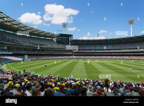 Match De Cricket Melbourne Cricket Ground Mcg Melbourne Victoria