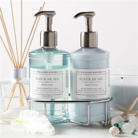 Williams Sonoma Fleur De Sel Collection Scented Soaps Lotions