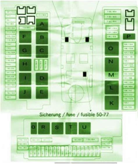 Mercedes S500 Fuse Box Diagram