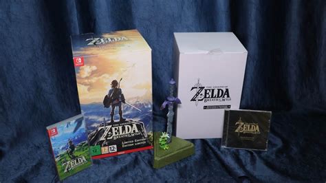 Unboxing Zelda Breath Of The Wild Limited Edition Eu Youtube