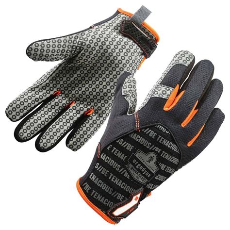 Ergodyne Proflex Medium Black Smooth Surface Handling Gloves