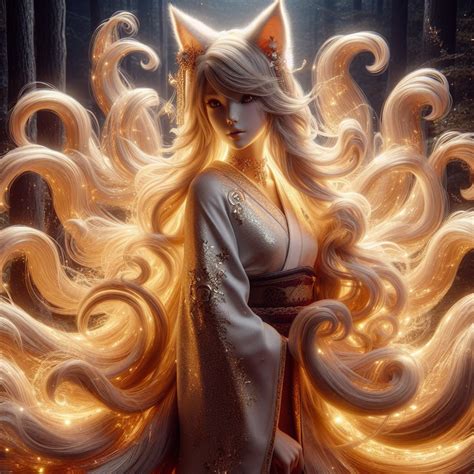 Nine Tailed Fox By Moonskye2020 On Deviantart