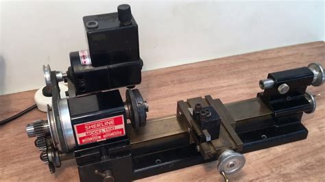 Sherline Model 1100 Mini Lathe With Aut Feed YouTube