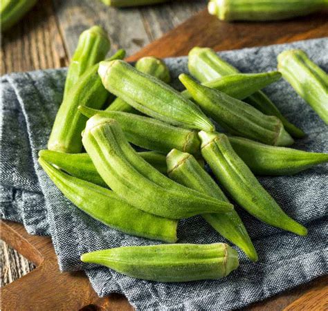 Fresh Okra Jambalaya Creole 100 Premium Vegetable Seed Organic Heirloom