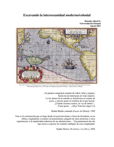 Panamá Excavar Interoceanidad Moderno Colonial by Briseida Allard Issuu