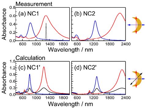 Polarization Dependent Visible Near Infrared Absorbance Spectra