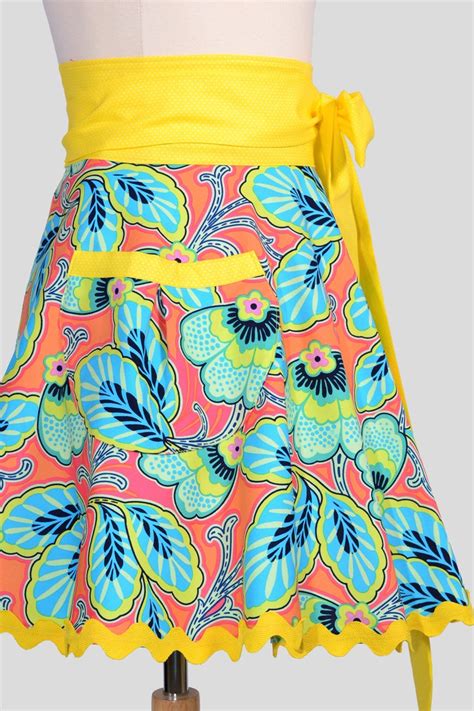 Retro Womens Half Apron Womens Modern Woman Waist Apron Bold Etsy