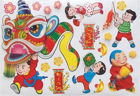 ve tranh ngay tet mua lan dep va trang trong nhat