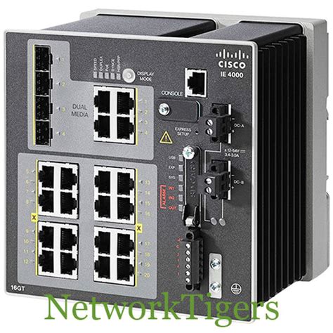 Ie 4000 8gt8gp4g E Cisco Switch Industrial Ethernet 4000 Series