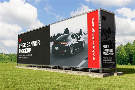 3 Free Construction Banner Mockup