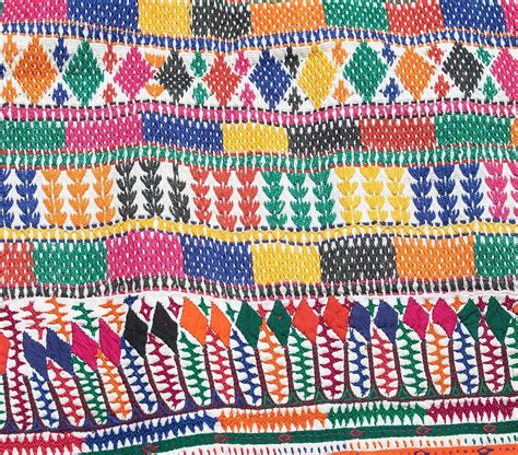 Ethnics Of Kutch Rabari Banni Heer Bharat Embroidery Cotton Antique