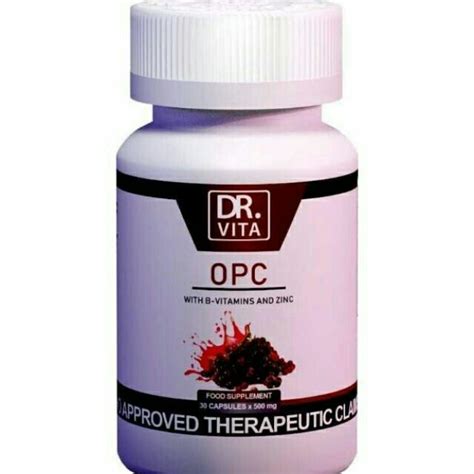 Dr Vita Opc Capsules With B Vitamins Zinc And Fo Prostate Health