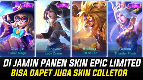 DI JAMIN DAPET SKIN EPIC LIMITED SKIN COLLETOR EVENT ASPIRANT TERBARU