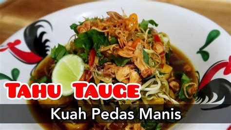 Tahu Dan Tauge Dimasak Seperti Ini Ternyata Enak Banget Youtube