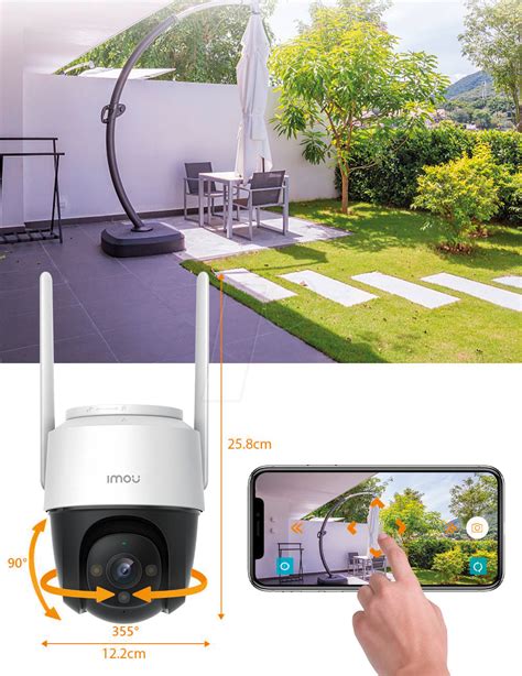 Imou Cruiser Surveillance Camera Ip Lan Wi Fi Outdoor At Reichelt