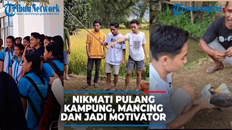 Betrand Peto Nikmati Pulang Kampung Mancing Sampai Jadi Motivator