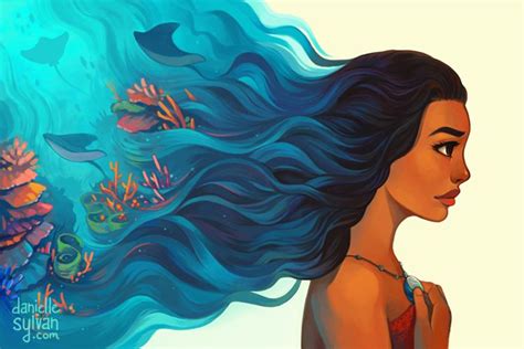 Moana fan art – Artofit