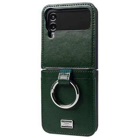 K P Ringke Galaxy Z Flip Fodral Signature Folio Dark Green