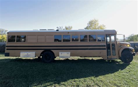 1999 International Blue Bird School Bus Conversion - Skoolie Livin ...