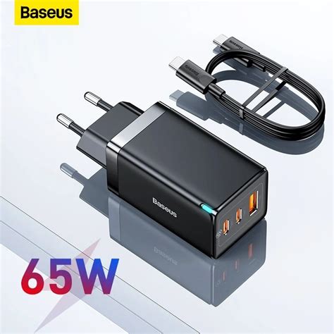 Baseus W Gan Charger Quick Charge Type C Pd Usb Charger