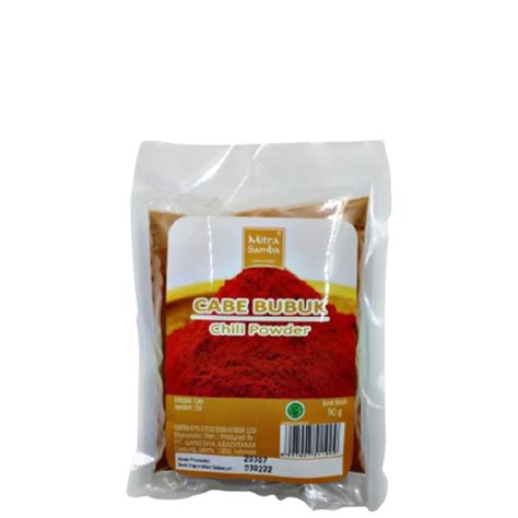 Jual Mitra Samba Cabe Bubuk Halus Refill 90 Gr Shopee Indonesia