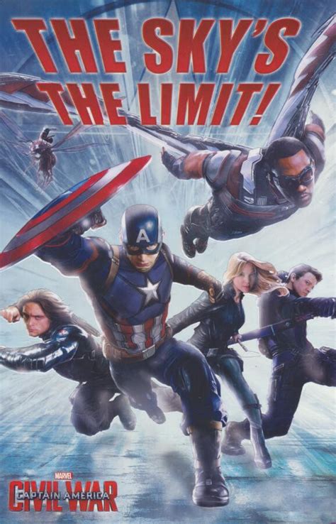 Captain America Civil War Greeting Card Skys The Limit Cardspark