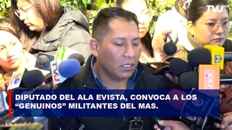 DIPUTADO DEL ALA EVISTA CONVOCA A LOS GENUINOS MILITANTES DEL MAS