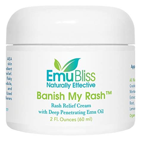 Banish My Rash Cream With Emu Oil Natural Eczema Psoriasis