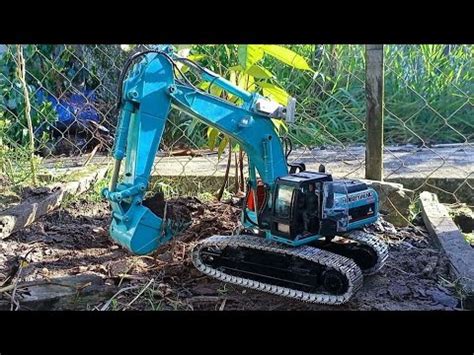 Wltoys Rc Excavator Work At The Landfill Part 3 Construction Vehicles