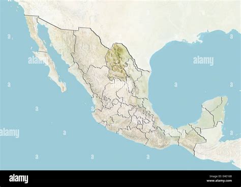 Saltillo Coahuila Mexico Map