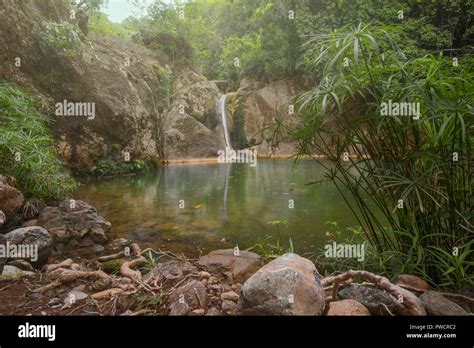 Budlaan Waterfalls Outdoor Activities Hiking Along A River Creek