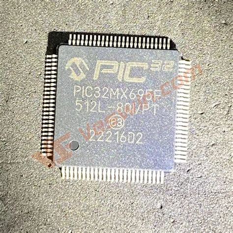 PIC32MX695F512L 80I PT MICROCHIP MICROCHIP Veswin Electronics