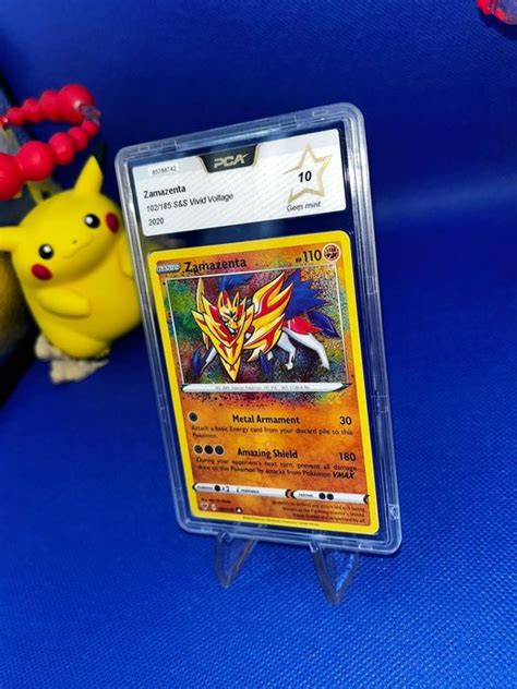 Vivid Voltage Pok Mon Graded Card Pca Zamazenta Catawiki