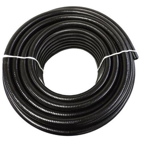 Black 1000 6000 Psi Round Male Connector Plastic Hose Pipe For