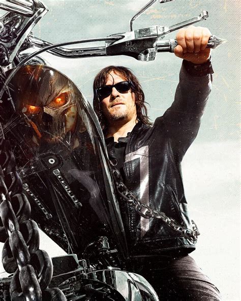 Ghost rider, Norman reedus, Marvel