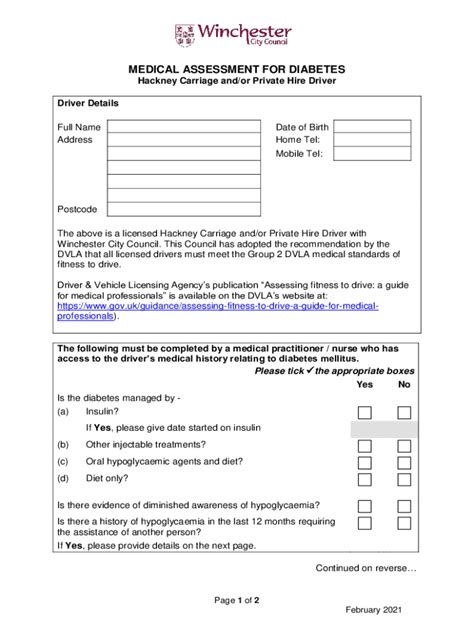 Fillable Online Hackney Carriage And Private Hire Driver Application