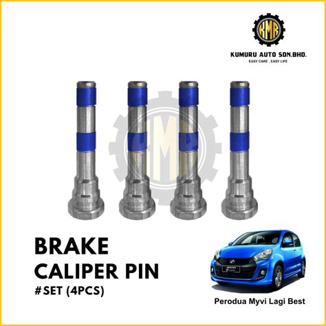 1 Set Heavy Duty Brake Caliper Pin Perodua Myvi Lagi Best Axia Bezza