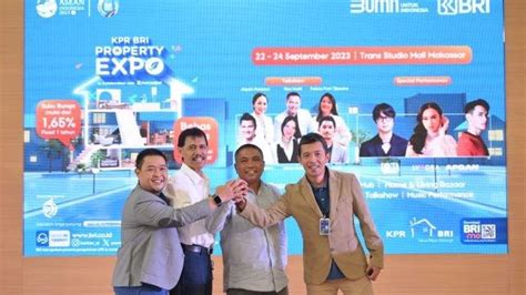 Kembali Hadir Di Makassar KPR BRI Property Expo 2023 Tawarkan Berbagai