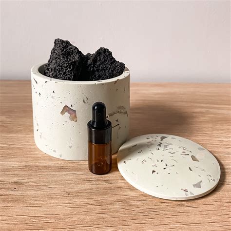 Coastal Collection Black Lava Rock Diffuser Etsy