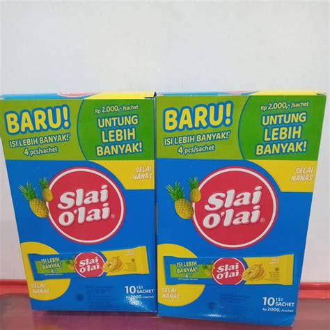 Jual SLAI OLAI BOX ISI 10 SACHET Shopee Indonesia